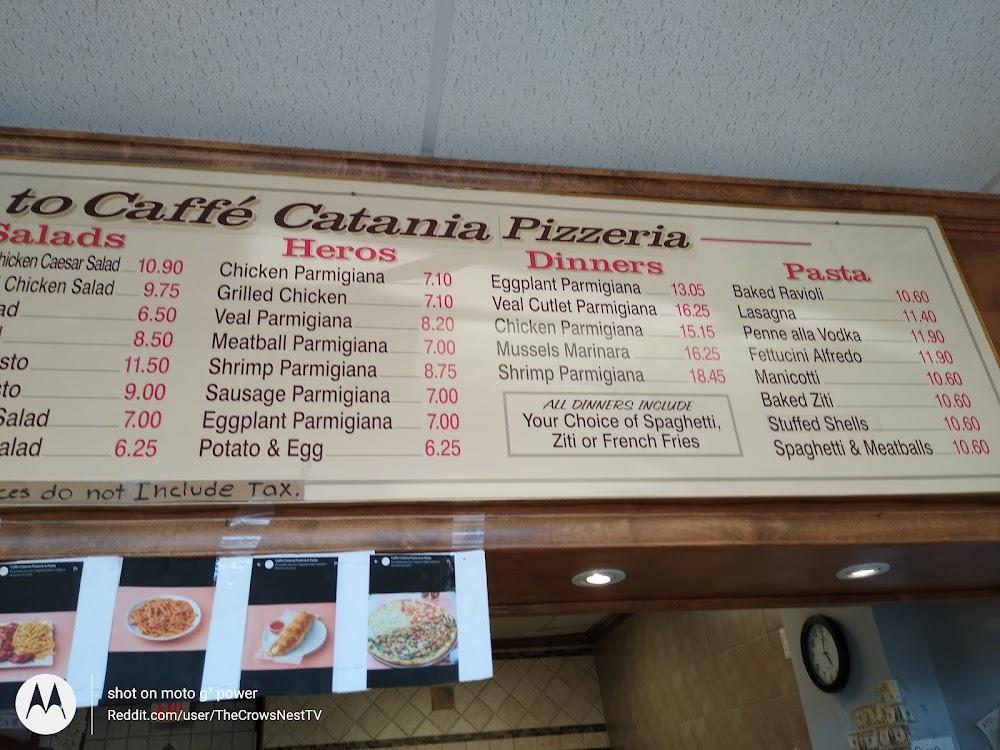 Caffe Catania Pizzeria & Pasta Menu image 2