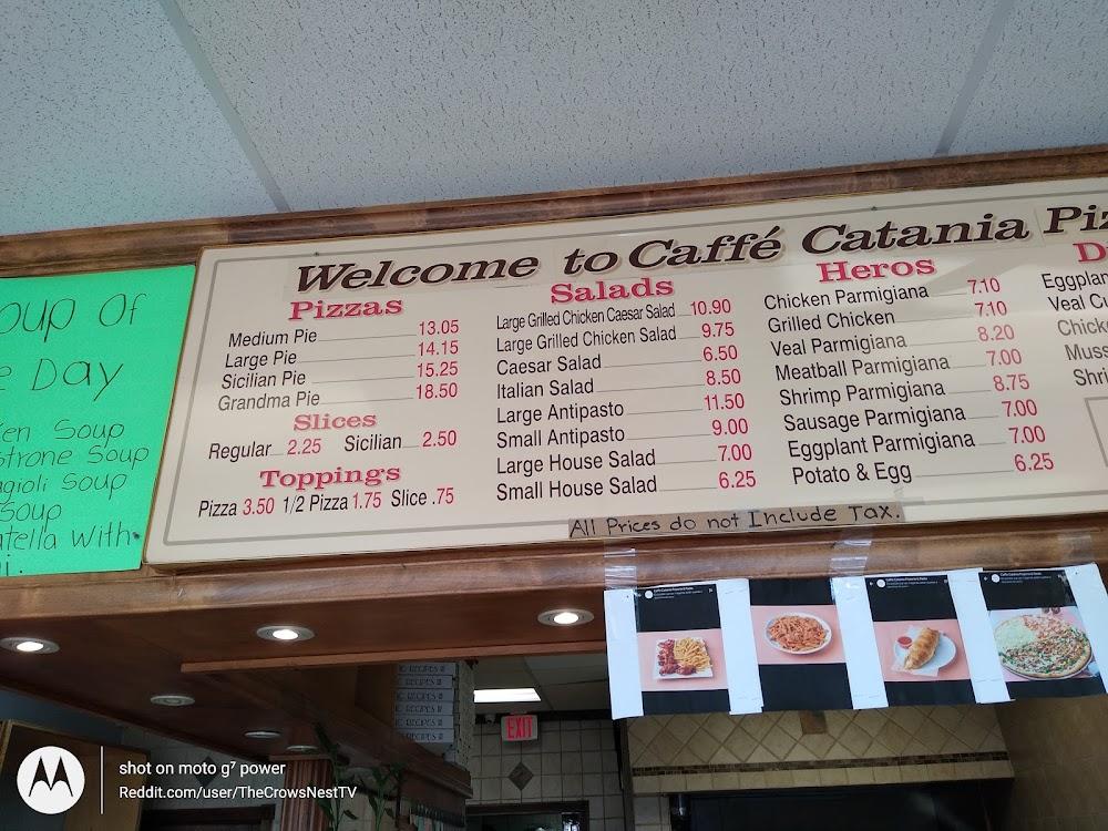 Caffe Catania Pizzeria & Pasta Menu image 3